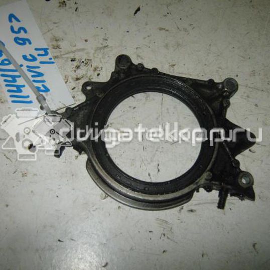 Фото Крышка коленвала задняя для двигателя D14A4 для Honda Civic 75-90 л.с 16V 1.4 л бензин