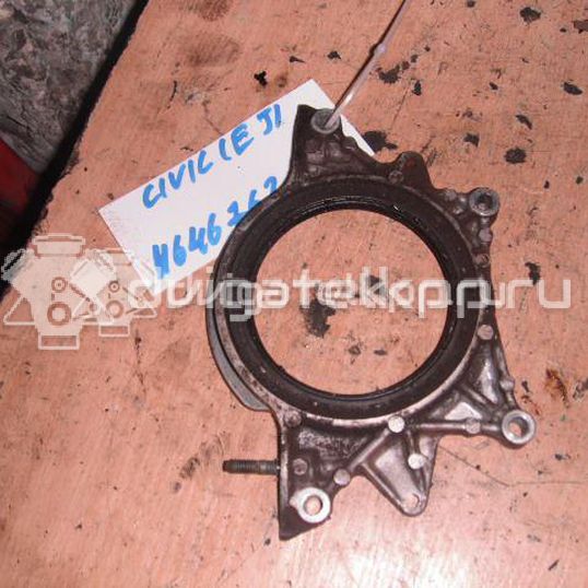 Фото Крышка коленвала задняя для двигателя D14A4 для Honda Civic 75-90 л.с 16V 1.4 л бензин