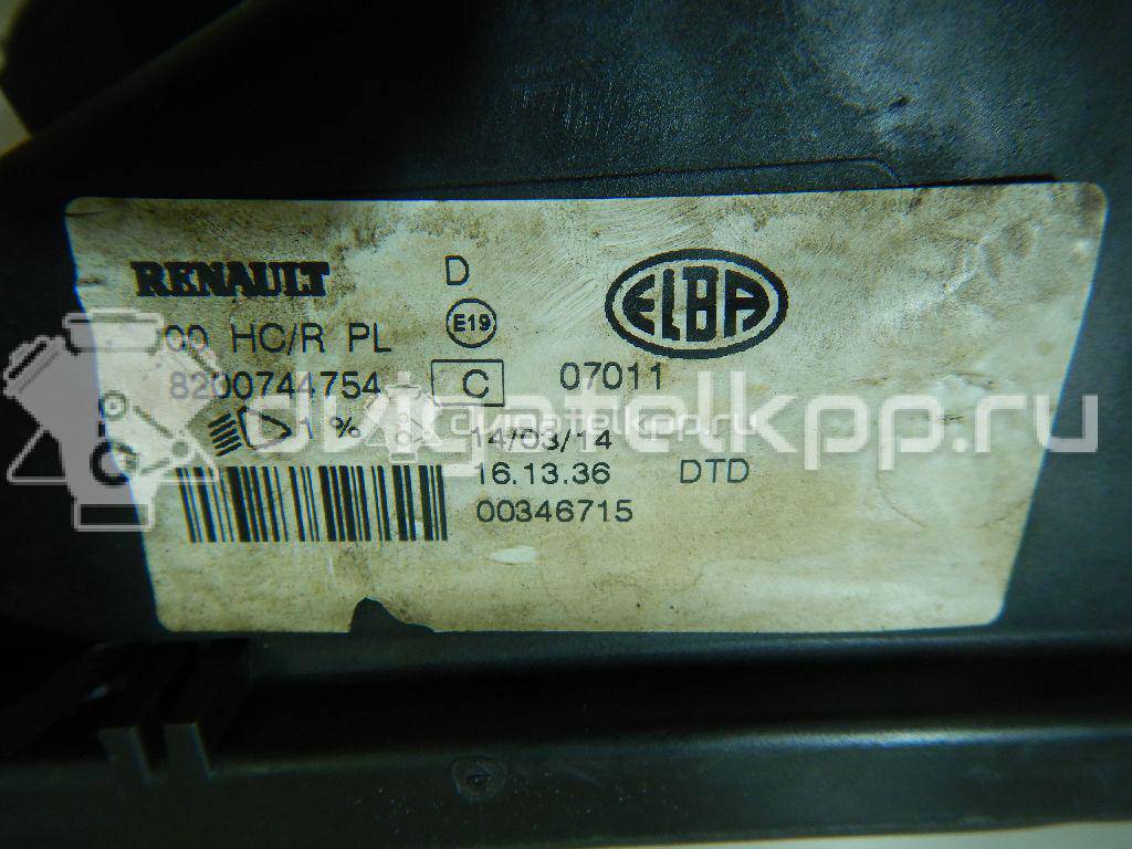 Фото Фара правая  8200744754 для vaz Lada Largus {forloop.counter}}