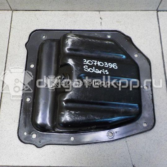 Фото Поддон масляный двигателя для двигателя G4FC для Hyundai (Beijing) / Hyundai / Kia 122-132 л.с 16V 1.6 л бензин 215102B020