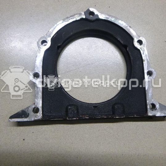 Фото Крышка коленвала задняя для двигателя G4GC для Hyundai (Beijing) / Hyundai / Kia 137-141 л.с 16V 2.0 л бензин 2144123500