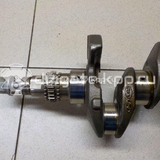 Фото Коленвал для двигателя G4FC для Hyundai (Beijing) / Hyundai / Kia 122-132 л.с 16V 1.6 л бензин 231102B000