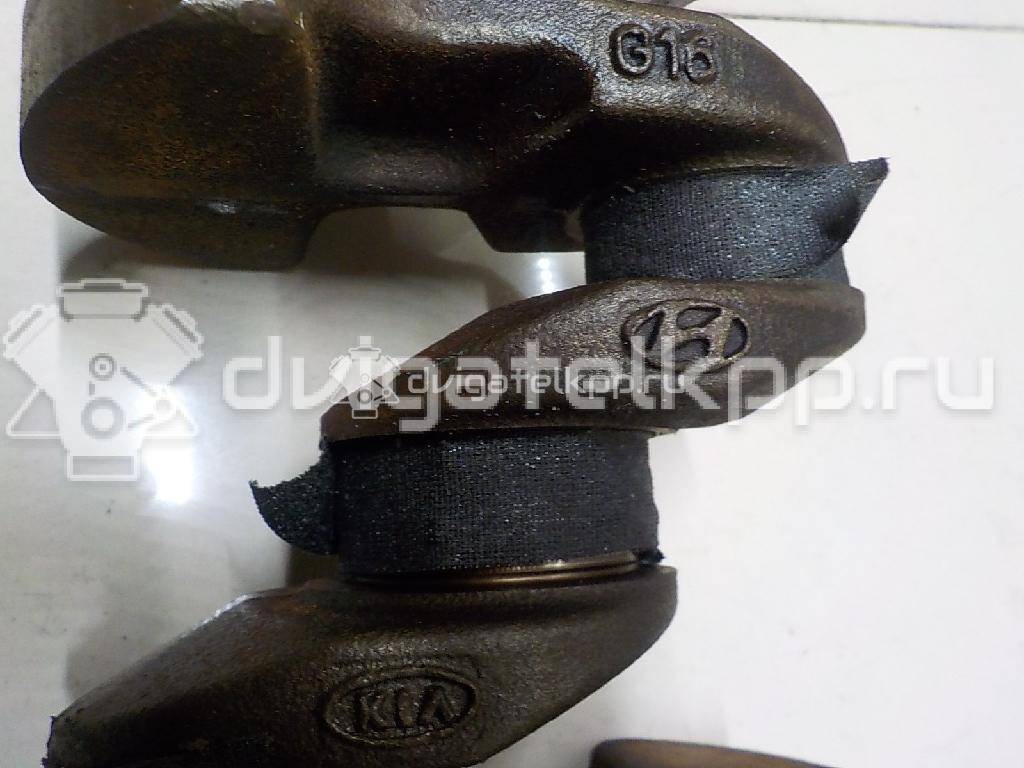Фото Коленвал для двигателя G4FC для Hyundai (Beijing) / Hyundai / Kia 122-132 л.с 16V 1.6 л бензин 231102B000 {forloop.counter}}