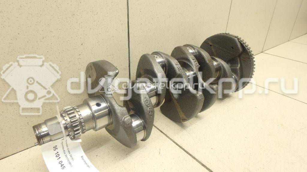 Фото Коленвал для двигателя G4FC для Hyundai (Beijing) / Hyundai / Kia 122-132 л.с 16V 1.6 л бензин 231102B000 {forloop.counter}}
