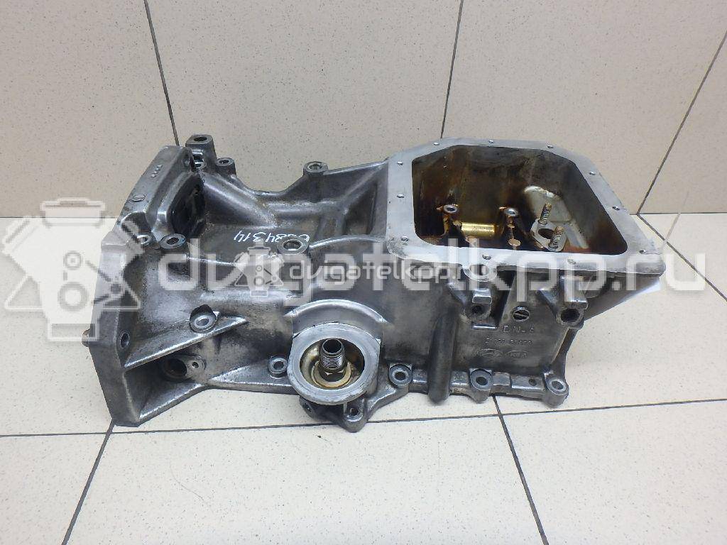 Фото Поддон масляный двигателя для двигателя G4FA для Hyundai / Kia 100-109 л.с 16V 1.4 л бензин {forloop.counter}}