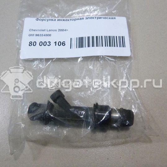 Фото Форсунка инжекторная электрическая  96334808 для chevrolet Aveo (T200)