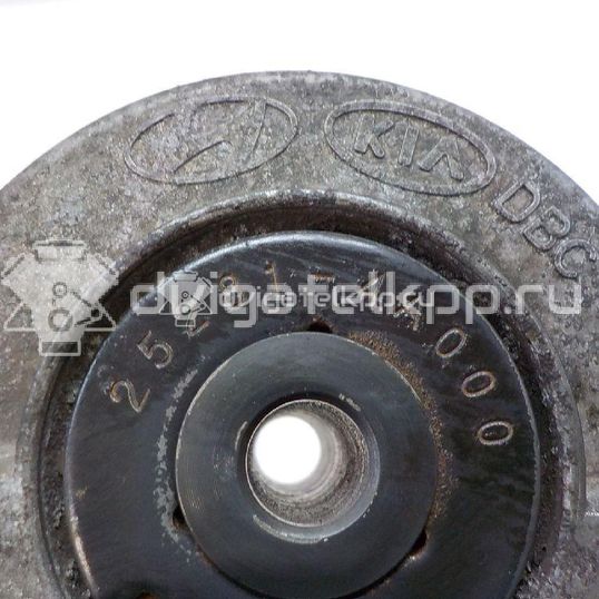 Фото Ролик-натяжитель ручейкового ремня для двигателя D4CB для Hyundai / Kia 140 л.с 16V 2.5 л Дизельное топливо 252814A000