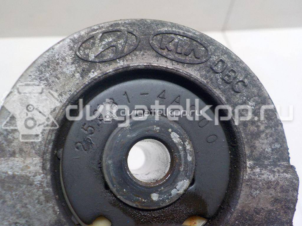 Фото Ролик-натяжитель ручейкового ремня для двигателя D4CB для Hyundai / Kia 140 л.с 16V 2.5 л Дизельное топливо 252814A000 {forloop.counter}}