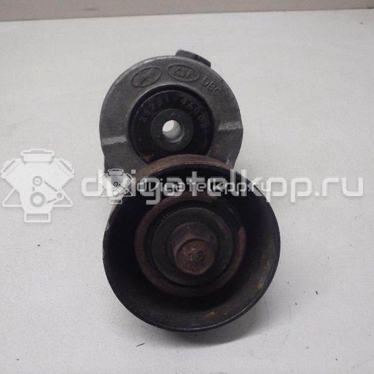 Фото Ролик-натяжитель ручейкового ремня для двигателя D4CB для Hyundai / Kia 140 л.с 16V 2.5 л Дизельное топливо 252814A000