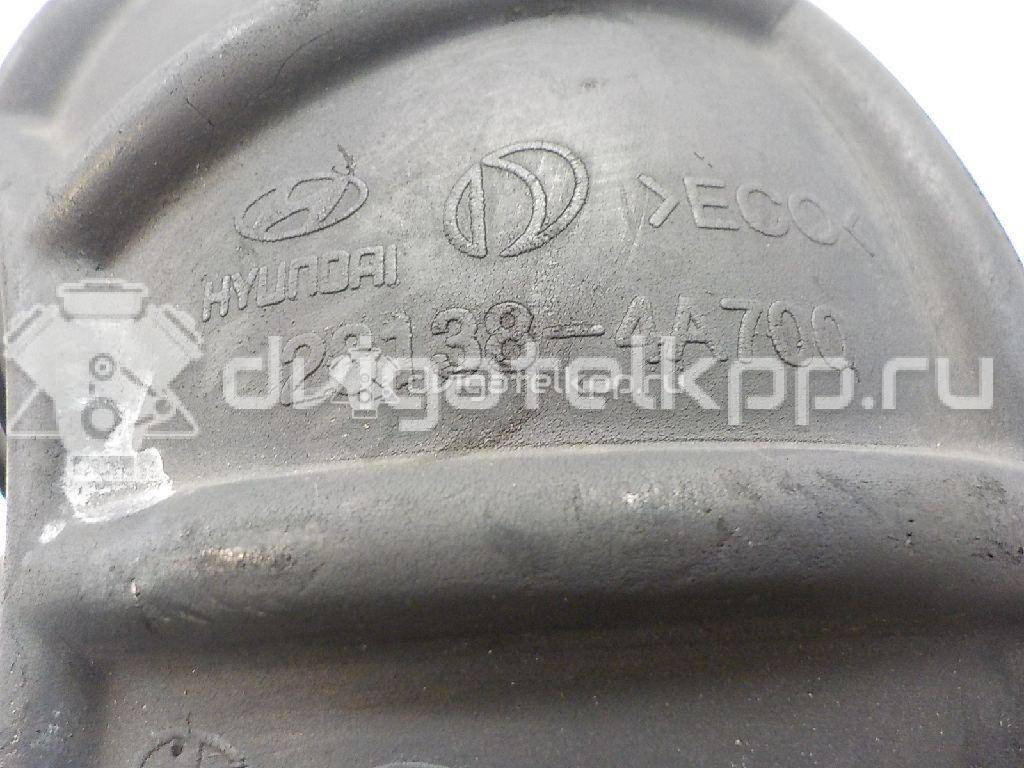 Фото Патрубок воздушного фильтра для двигателя D4CB для Hyundai / Kia 129-178 л.с 16V 2.5 л Дизельное топливо 281384A700 {forloop.counter}}