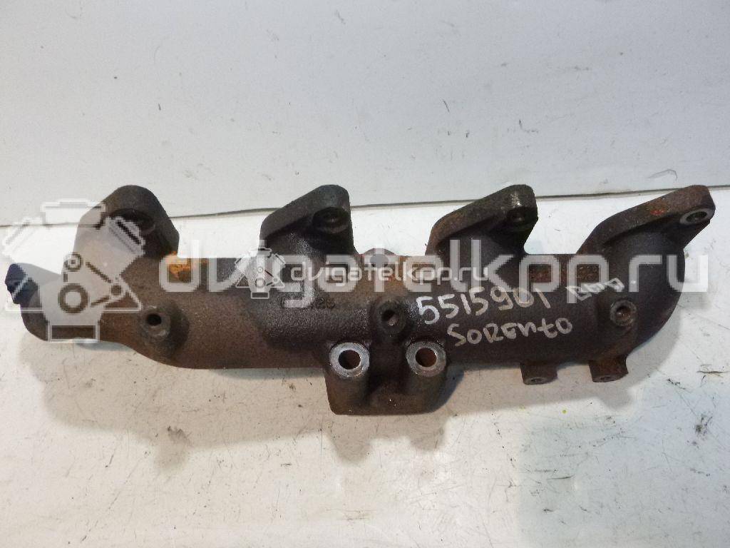 Фото Коллектор выпускной для двигателя D4CB для Hyundai / Kia 140 л.с 16V 2.5 л Дизельное топливо 285114A000 {forloop.counter}}