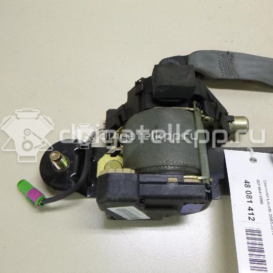 Фото Ремень безопасности с пиропатроном  96414898 для chevrolet Lacetti