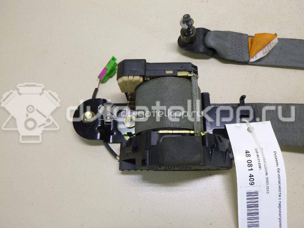 Фото Ремень безопасности с пиропатроном  96414891 для chevrolet Lacetti {forloop.counter}}