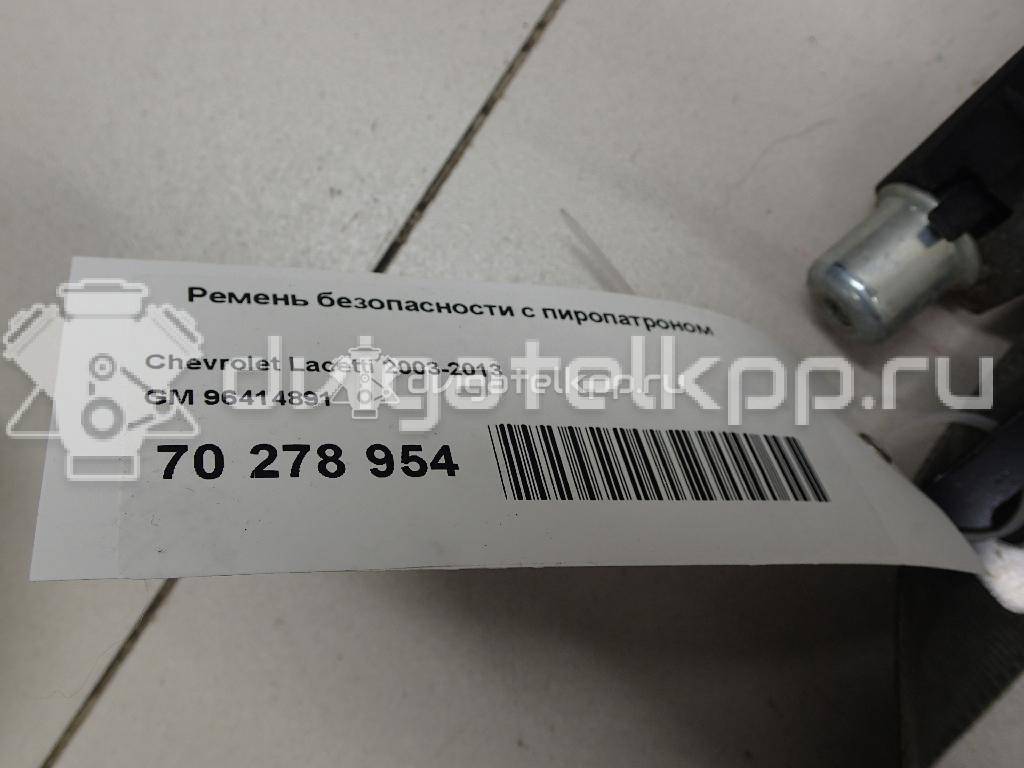 Фото Ремень безопасности с пиропатроном  96414891 для chevrolet Lacetti {forloop.counter}}