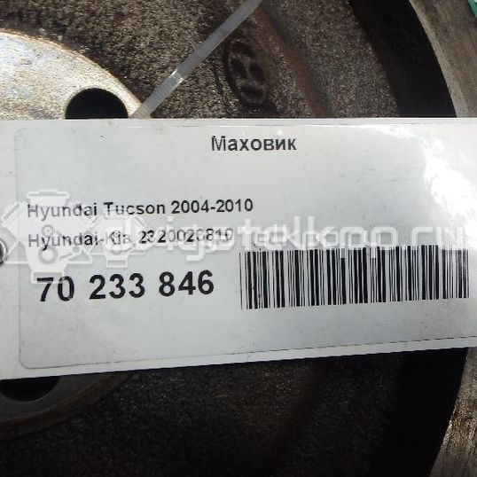 Фото Маховик для двигателя G4GC для Hyundai (Beijing) / Hyundai / Kia 137-141 л.с 16V 2.0 л бензин 2320023810