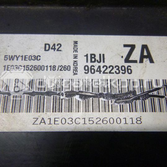 Фото Блок управления двигателем  96422396 для chevrolet Lacetti