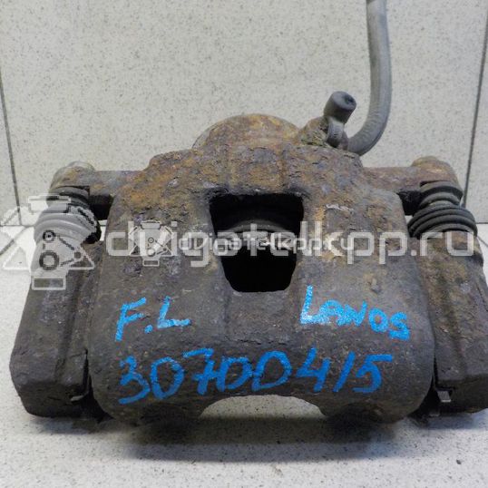 Фото Суппорт тормозной передний левый  90421729 для chevrolet Lanos