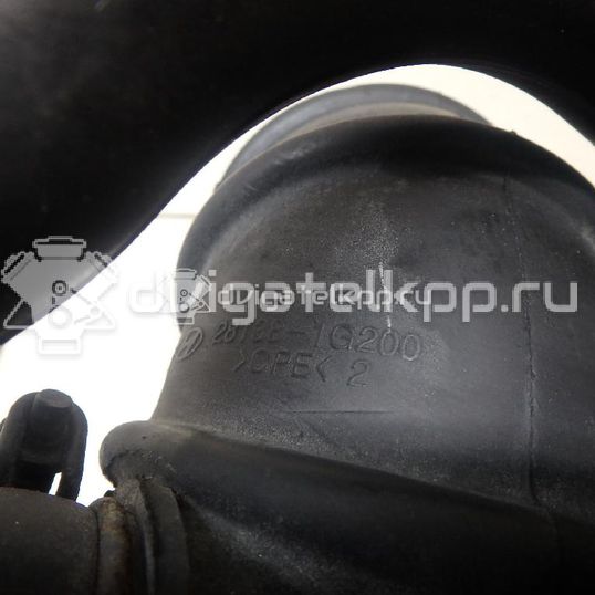 Фото Патрубок воздушного фильтра для двигателя G4EE для Hyundai (Beijing) / Kia 95 л.с 16V 1.4 л бензин 281401G200