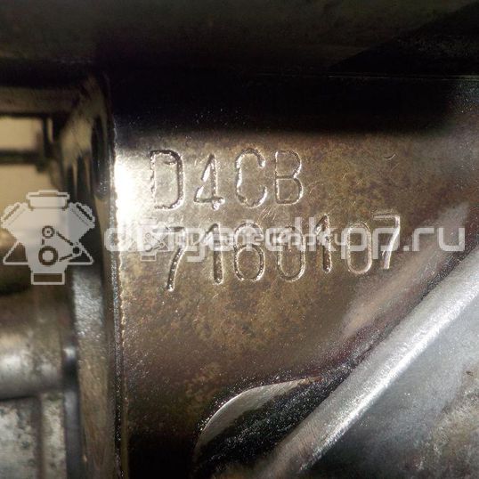 Фото Контрактный (б/у) двигатель D4CB для Hyundai / Kia 140 л.с 16V 2.5 л Дизельное топливо 110J14AU00A