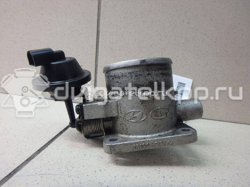 Фото Заслонка воздушная для двигателя D4CB для Hyundai / Kia 110-175 л.с 16V 2.5 л Дизельное топливо 351004A100 {forloop.counter}}