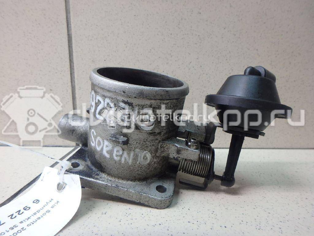 Фото Заслонка воздушная для двигателя D4CB для Hyundai / Kia 110-175 л.с 16V 2.5 л Дизельное топливо 351004A100 {forloop.counter}}