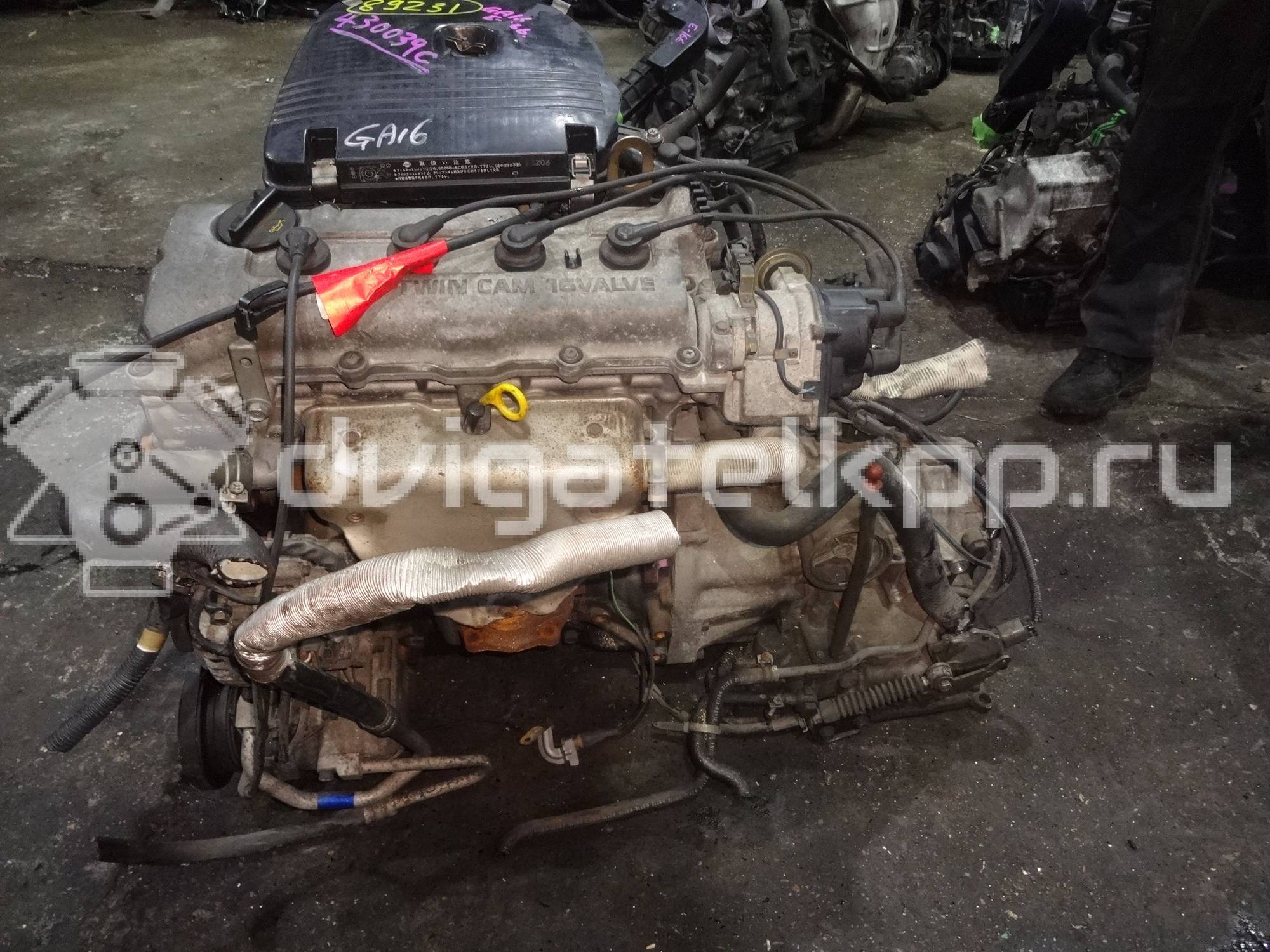 Фото Контрактный (б/у) двигатель GA16DS для Nissan Sentra / Sunny / Bluebird / Nv / Primera 87-107 л.с 16V 1.6 л бензин {forloop.counter}}