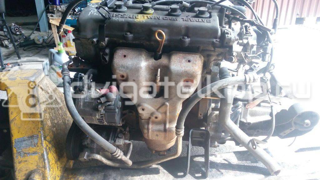 Фото Контрактный (б/у) двигатель GA16DS для Nissan Sentra / Sunny / Bluebird / Nv / Primera 87-107 л.с 16V 1.6 л бензин {forloop.counter}}