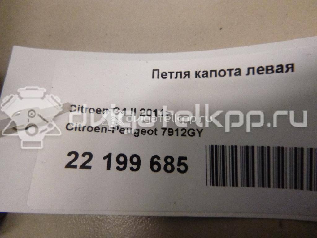 Фото Петля капота левая  7912GY для Citroen C4 {forloop.counter}}