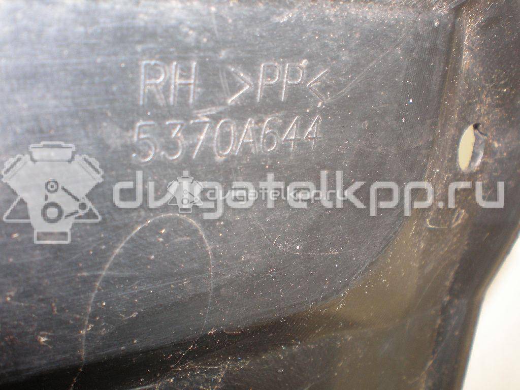 Фото Пыльник двигателя боковой правый  5370a644 для mitsubishi Outlander XL (CW) {forloop.counter}}