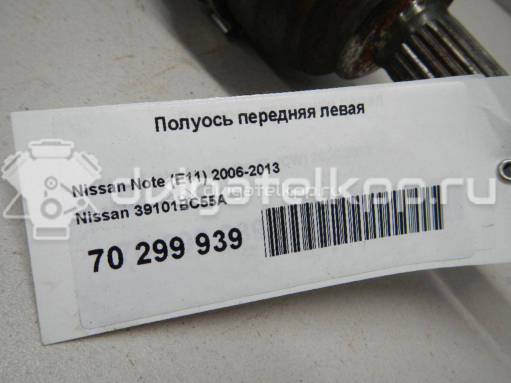 Фото Полуось передняя левая  39101BC55A для nissan Note (E11) {forloop.counter}}