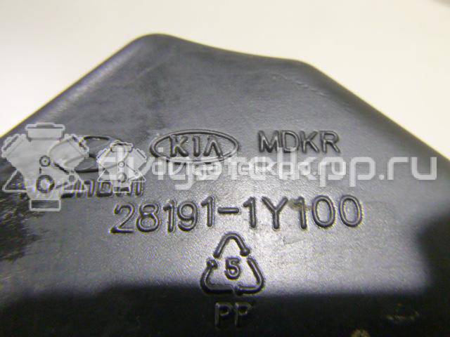 Фото Патрубок воздушного фильтра для двигателя G4LA для Hyundai / Kia 75-88 л.с 16V 1.2 л Бензин/газ 281301Y100 {forloop.counter}}