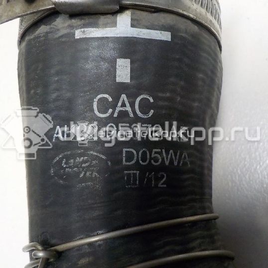 Фото Патрубок интеркулера для двигателя 306DT для Jaguar / Land Rover 241-300 л.с 24V 3.0 л Дизельное топливо AH229F072AD