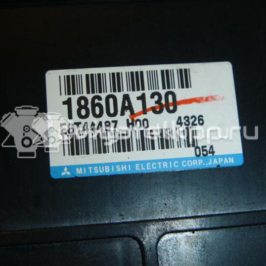 Фото Блок управления двигателем  1860a130 для mitsubishi Outlander (CU)