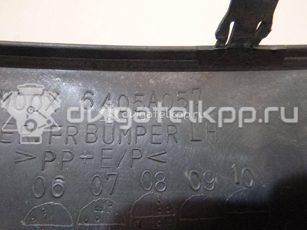 Фото Накладка переднего бампера левая  6405A057 для Mitsubishi Pajero {forloop.counter}}