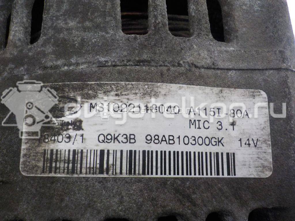 Фото Генератор  98AB10300GK для Ford Fiesta / Focus / C-Max / Fusion Ju / Puma Ec {forloop.counter}}