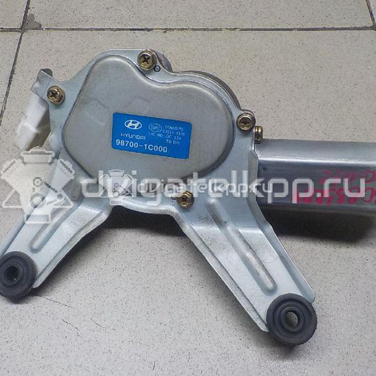 Фото Моторчик стеклоочистителя задний  987001C000 для Hyundai Getz Tb