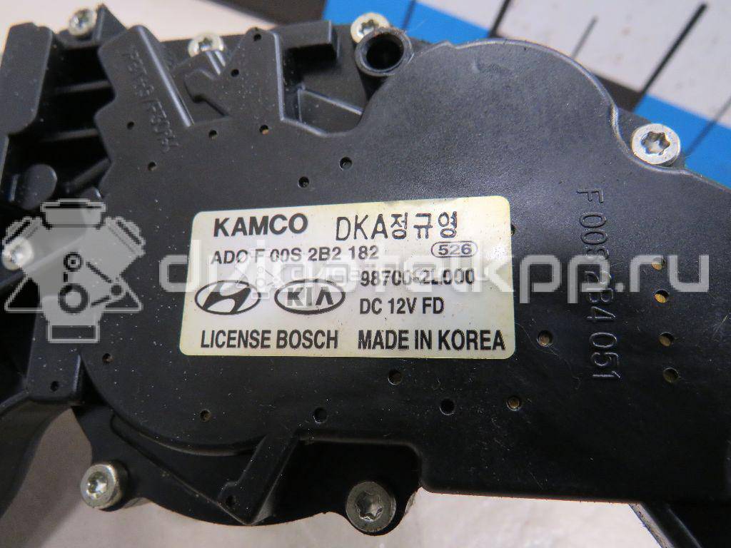 Фото Моторчик стеклоочистителя задний  987102L000 для Hyundai I30 {forloop.counter}}