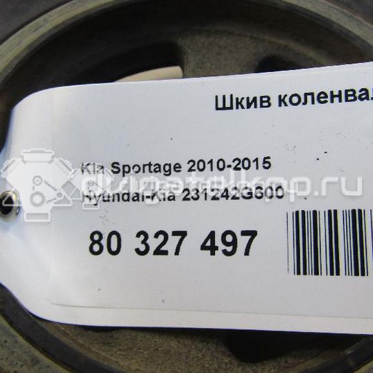 Фото Шкив коленвала  231242G600 для Hyundai Santa Fé / Ix35 Lm, El, Elh / Sonata