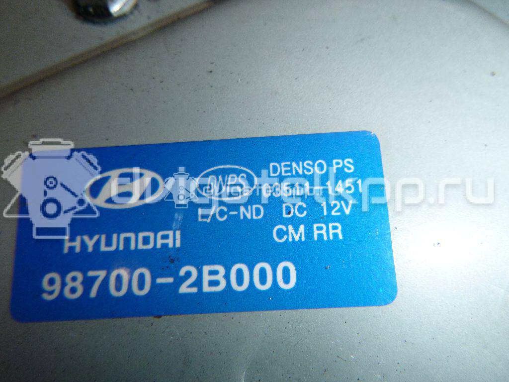 Фото Моторчик стеклоочистителя задний  987102b000 для Hyundai Santa Fé {forloop.counter}}