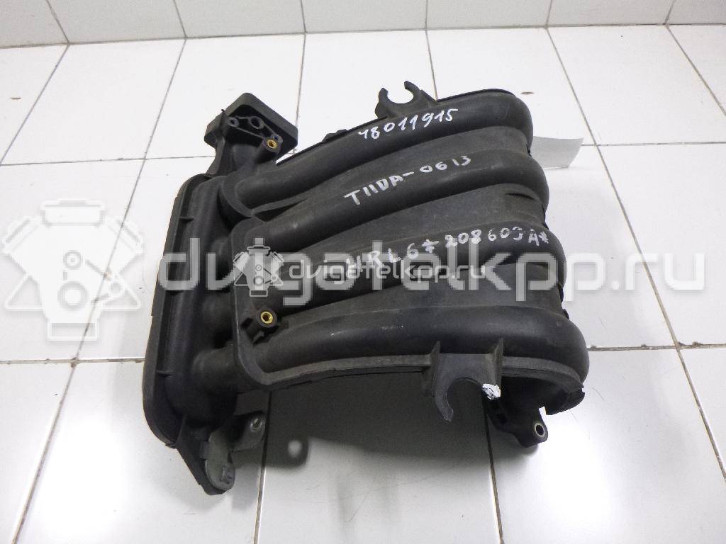 Фото Коллектор впускной для двигателя HR16DE для Venucia / Dongfeng (Dfac) / Nissan (Zhengzhou) / Samsung / Mazda / Nissan / Mitsubishi / Nissan (Dongfeng) 117-124 л.с 16V 1.6 л бензин 14001EE00B {forloop.counter}}