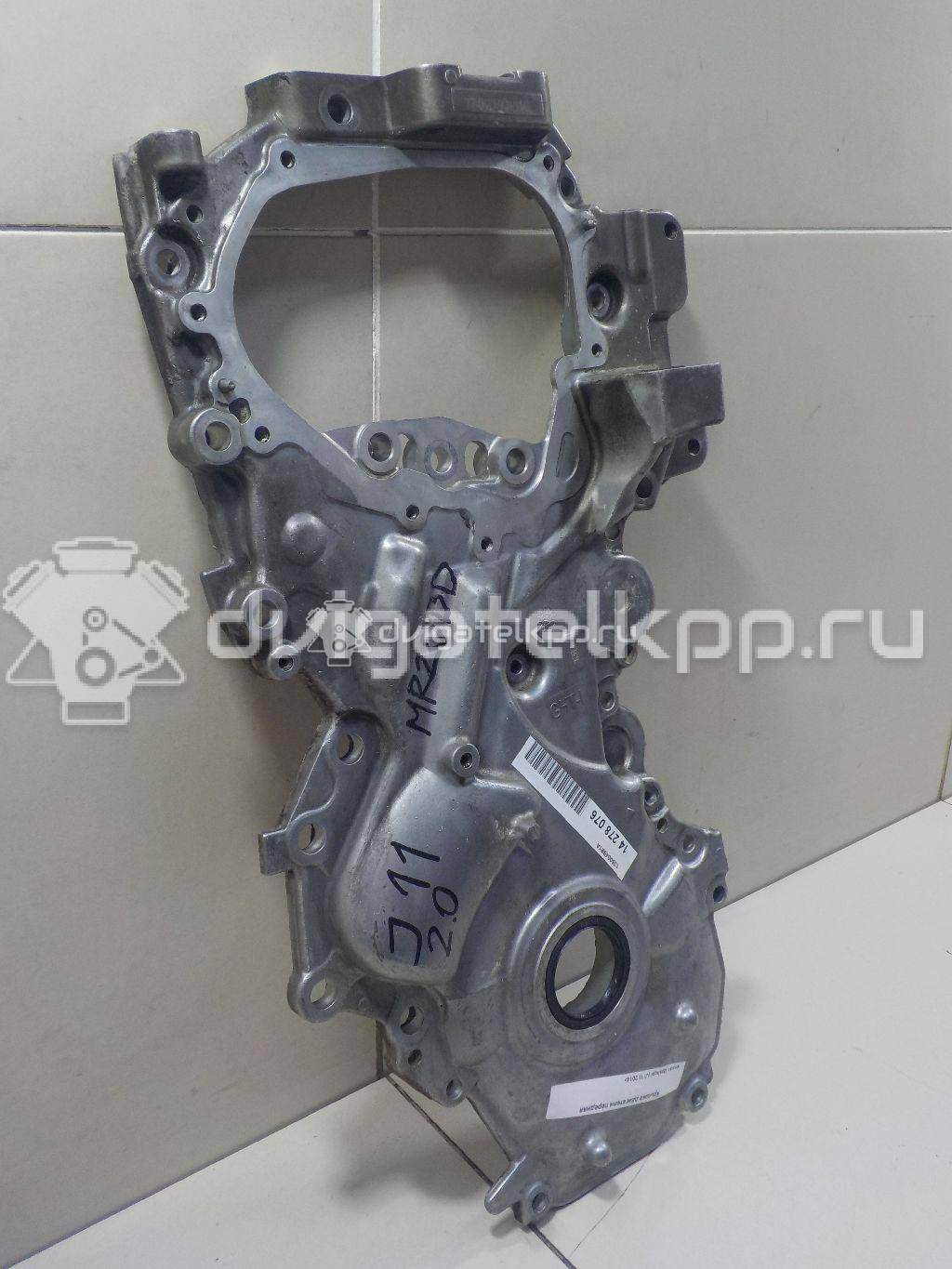 Фото Крышка двигателя передняя для двигателя MR20DD для Nissan (Dongfeng) / Nissan 150 л.с 16V 2.0 л бензин 135004BB1A {forloop.counter}}