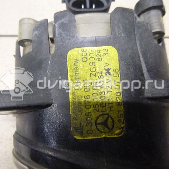 Фото Фара противотуманная левая  2518200756 для mercedes benz A140/160 W169