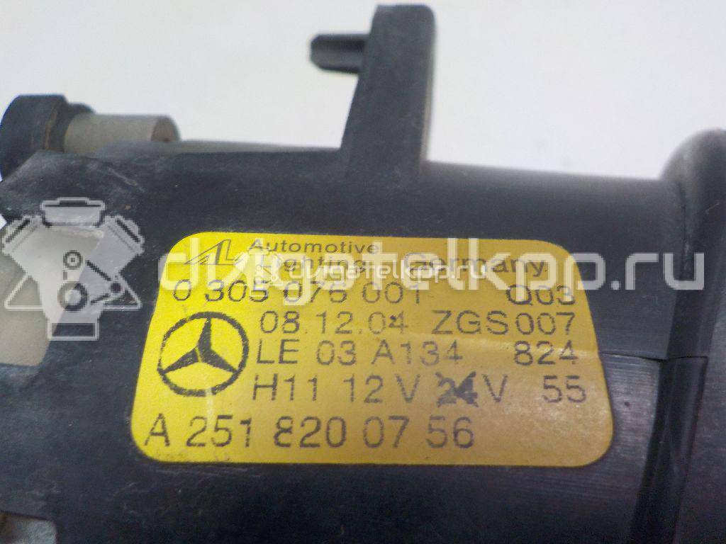 Фото Фара противотуманная левая  2518200756 для mercedes benz A140/160 W169 {forloop.counter}}