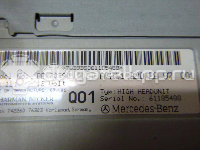Фото Магнитола  2118202897 для mercedes benz W211 E-Klasse {forloop.counter}}