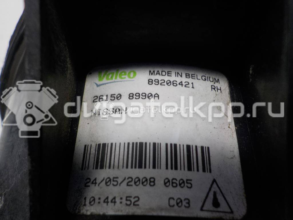 Фото Фара противотуманная правая  261508990A для Nissan X-Trail / Primera / Almera / Micra / Qashqai {forloop.counter}}