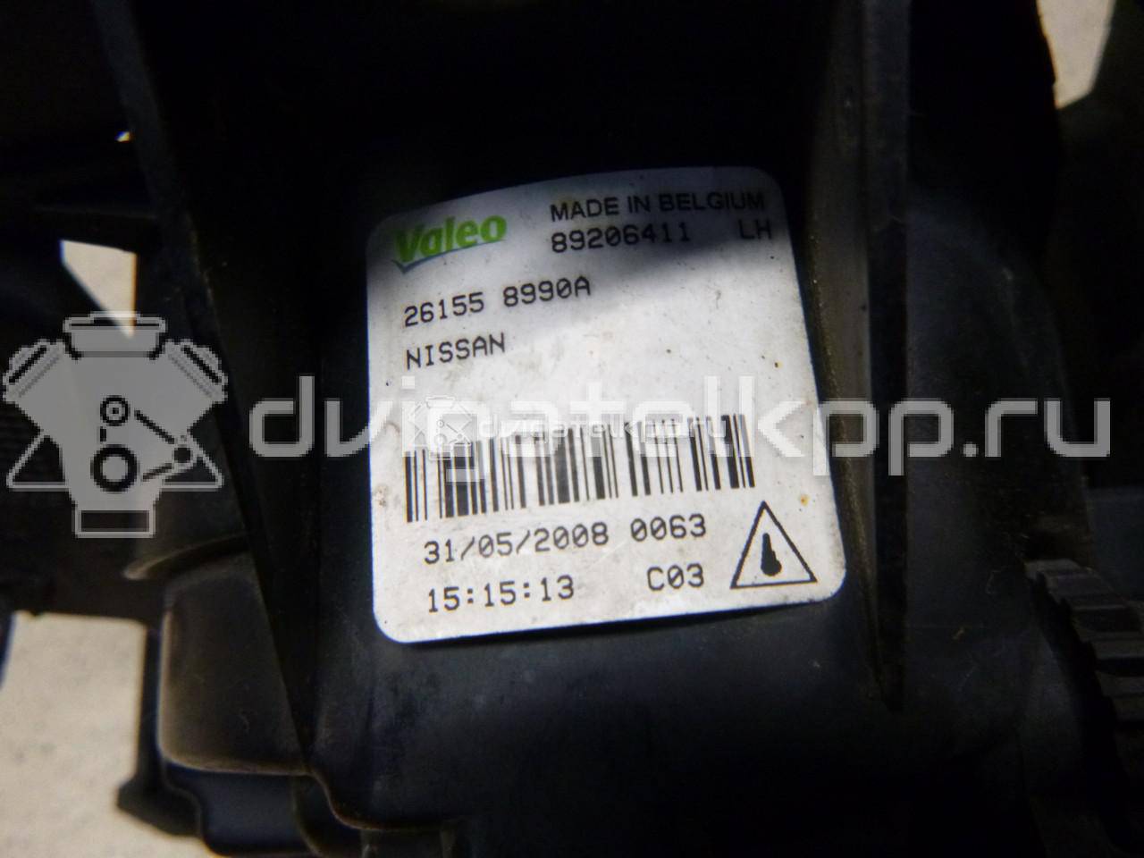 Фото Фара противотуманная левая  261558990A для Nissan X-Trail / Primera / Almera / Micra / Qashqai {forloop.counter}}