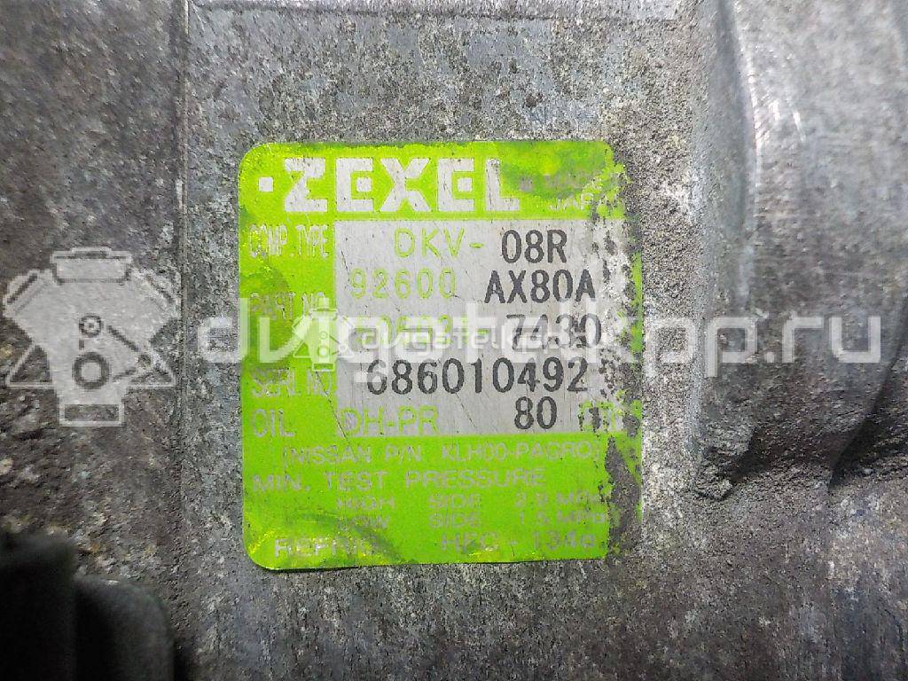 Фото Компрессор системы кондиционирования  92600AX80A для Nissan Note / Micra {forloop.counter}}