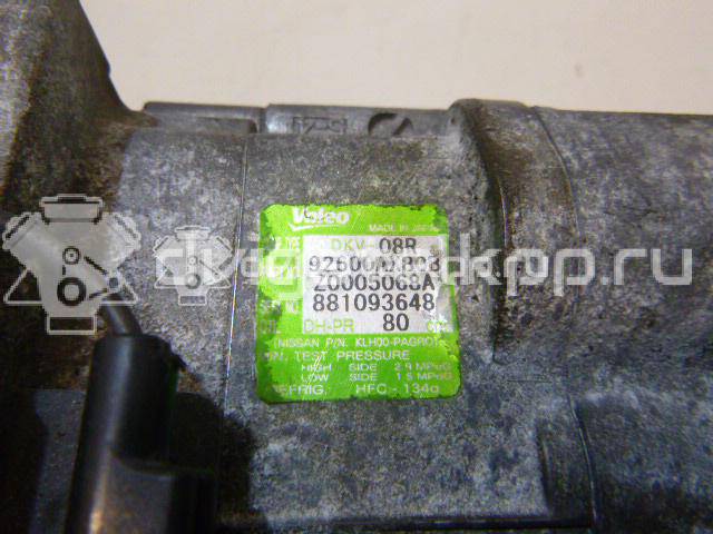 Фото Компрессор системы кондиционирования  92600AX80B для Nissan Note / Micra {forloop.counter}}