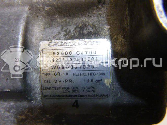 Фото Компрессор системы кондиционирования  92600CJ700 для Nissan Note / Tiida / Micra {forloop.counter}}