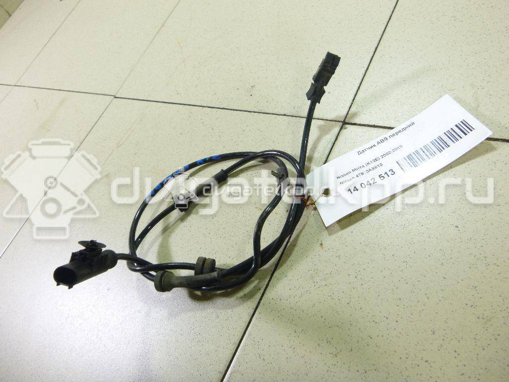 Фото Датчик ABS передний  47910AX610 для Nissan Note / Micra {forloop.counter}}